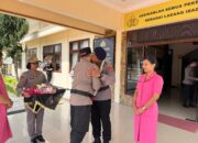 Sambutan Hangat Iringi Kedatangan Kapolres Humbahas AKBP Adi Nugroho