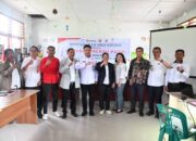 Bupati Humbahas Dr Oloan Nababan SH. MH. Hadiri Pembentukan Koperasi Merah Putih di Pollung.
