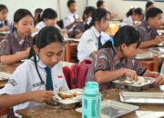 Bupati Hadiri Launching MBG di Humbahas