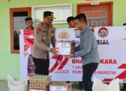 Kapolres Humbang Hasundutan Bersama Ketua Bhayangkari dan PJU Salurkan Bantuan Sosial ke Yayasan Rehabilitasi Narwastu
