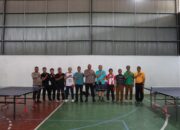Turnamen Tenis Meja Kapolres Humbang Hasundutan Meriahkan HUT Bhayangkara ke-79