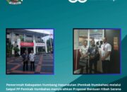 Pemkab Humbahas Sampaikan Proposal Bantuan Hibah