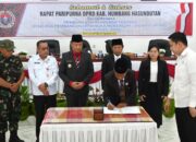 Perda RPJMD Kabupaten Humbang Hasundutan 2025-2029 Ditetapkan