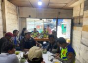 Sat Lantas Polres Humbahas Laksanakan Giat “Polantas Menyapa” di Kota Doloksanggul