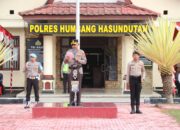 Polres Humbahas Gelar Apel Pasukan Operasi Zebra Toba 2025