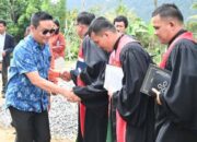 Bupati Humbang Hasundutan Hadiri Peletakan Batu Pertama Pembangunan GKLI Parluasan, Resort Siringoringo Parluasan