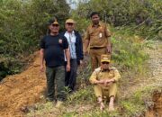 Bupati Humbang Hasundutan Tinjau Akses Jalan di Desa Sampetua dan Desa Batunagodang Siatas