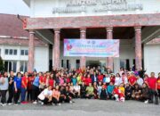 Dharma Wanita Persatuan (DWP) Kabupaten Humbahas Tingkatkan Kekompakan, Budayakan Hidup Sehat dan Kebugaran dalam Senam Bersama.