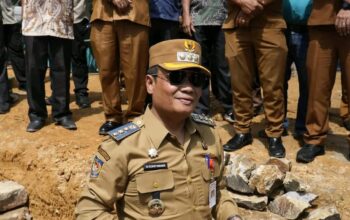Bupati Oloan P. Nababan, S.H., M.H. Hadiri Peletakan Batu Pertama Pembangunan KDMP Pakkat Hauagong