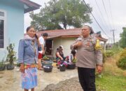 Humanis dan Preventif, Sat Binmas Humbahas Rutin Sambangi Warga Desa Binaan