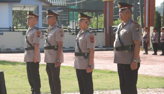 Rotasi Jabatan di Polres Humbahas, Dua Kabag dan Satu Kasat.