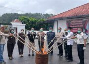 Kapolres Humbahas Apresiasi Kejari, Pemusnahan Barang Bukti Jadi Wujud Transparansi ke Publik