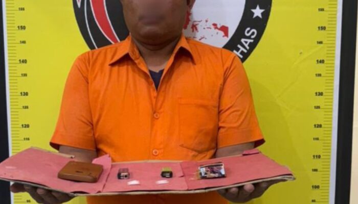 Polres Humbahas Kembali Ungkap Kasus Narkoba, Pria 37 Tahun Ditangkap