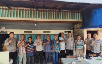 Ngopi Bareng Jelang May Day, Polisi dan Buruh Sepakat Jaga Kondusifitas.