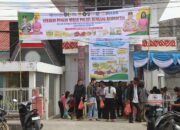 Jaga Stabilitas Harga, Polres Humbahas Gelar Pangan Murah di Doloksanggul.