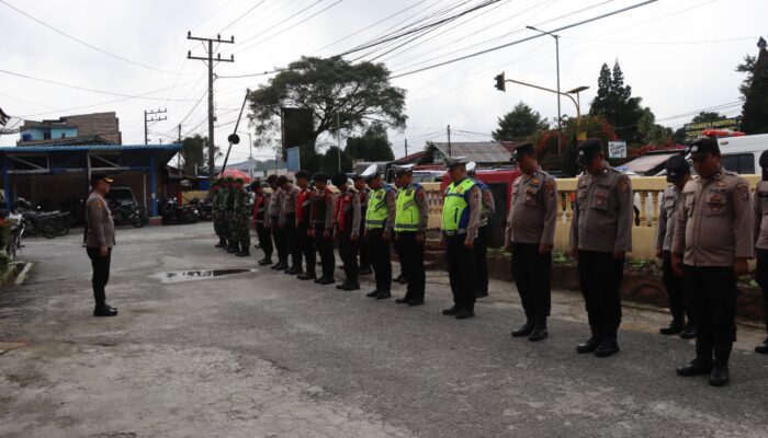 Patroli Skala Besar Polres Humbahas, Antisipasi Gangguan Kamtibmas Saat May Day 2026