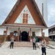 Polri Hadir, Ibadah Kenaikan Yesus Kristus di Humbahas Berjalan Kondusif