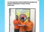Polres Humbahas Kembali Ungkap Kasus Narkoba, Tiga Pelaku Ditangkap