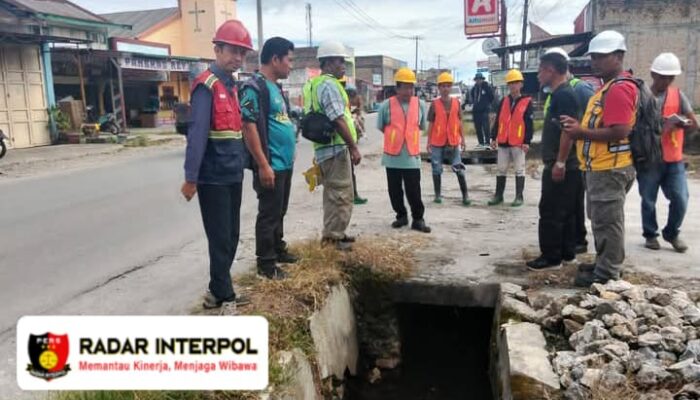 Pemkab Humbahas Gandeng BBPJN Sumut Tangani Banjir Kota Doloksanggul, Cross Drain Segera Dibangun