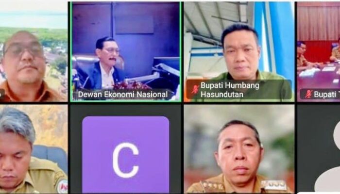 Rakor Kawasan Danau Toba, Humbahas Tegaskan Komitmen Dukung Program Strategis Nasional