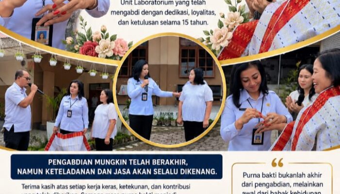 Haru dan Penuh Penghormatan, RSUD Doloksanggul Lepas Purna Bakti Sumarniati Ginting Setelah 15 Tahun Mengabdi