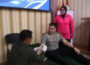 Bakti Kesehatan Polres Humbahas, Donor Darah untuk Kemanusiaan