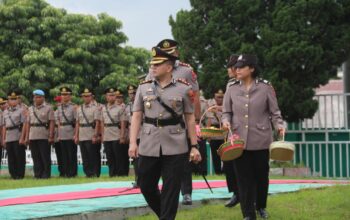 Tiga Pejabat Polres Humbahas Berganti, Kapolres Pimpin Sertijab
