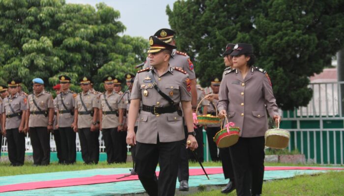 Tiga Pejabat Polres Humbahas Berganti, Kapolres Pimpin Sertijab