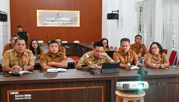 Bupati Humbahas Ikuti Raker Bersama Komisi II DPR RI, Bahas Penataan PPPK dan Belanja Pegawai