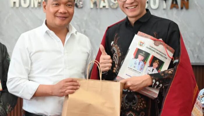 Bupati Humbahas Sambut Delegasi Taiwan Federation of Agriculture