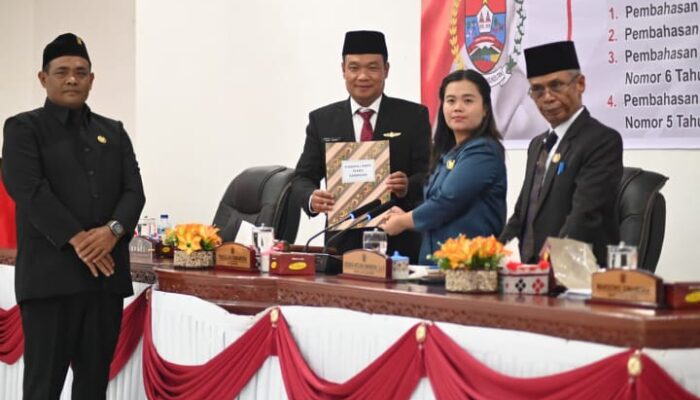 Bupati Humbahas Dan DPRD Sepakati Dua Ranperda Strategis Demi Penguatan Tata Kelola Pemerintahan