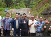Bupati Humbahas Tinjau Pembangunan 23 Jembatan, Pastikan Percepatan Infrastruktur Berjalan Sesuai Target