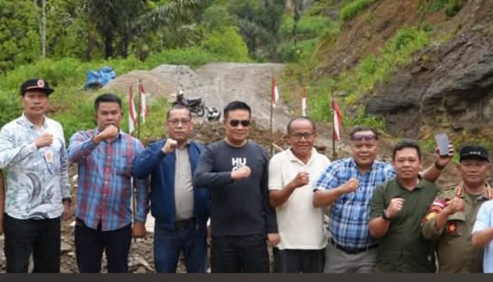 Bupati Humbahas Tinjau Pembangunan 23 Jembatan, Pastikan Percepatan Infrastruktur Berjalan Sesuai Target