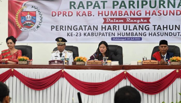 Humbang Hasundutan KEREN, DPRD Gelar Paripurna HUT Ke-23 Kabupaten Humbang Hasundutan 