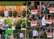 Tim Wasev Pusterad Apresiasi Sinergi Bupati Humbahas dan TNI, Progres TMMD ke-129 Dinilai Luar Biasa