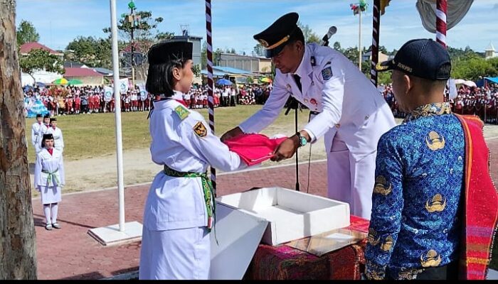 HUT ke-81 Kemerdekaan RI di Pollung, Bupati Humbahas Paparkan Capaian Pembangunan dan Tekankan Kesejahteraan Rakyat