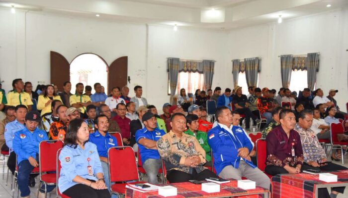 Sosialisasi Sinergitas Ormas dan Pemerintah, Bupati Humbahas dorong Peranan Ormas Dukung Pembangunan Daerah