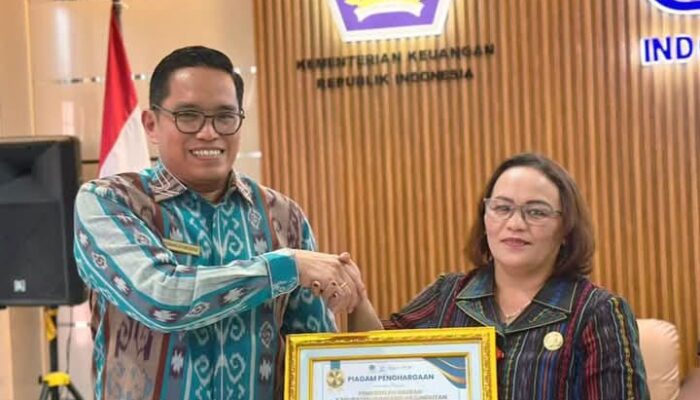 Pemkab Humbahas Mendapatkan Penghargaan Penyaluran Dana Desa Tercepat Periode Semester I TA 2026