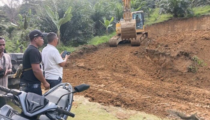 Lahan Pembangunan Poskesdes di Tarabintang Humbahas Dimatangkan
