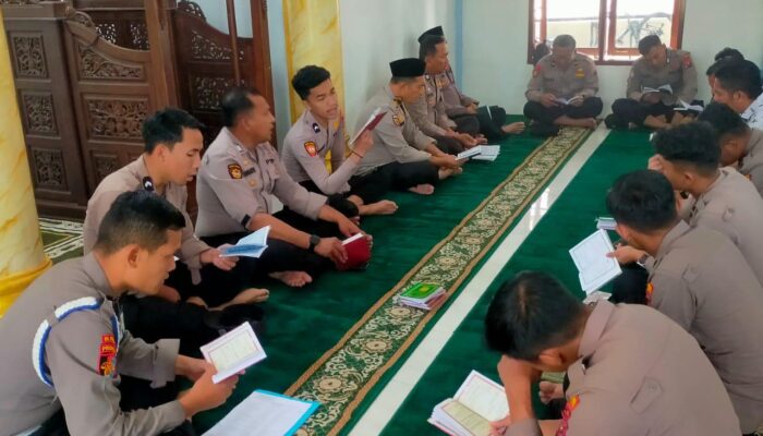 Binrohtal Jadi Wadah Pembinaan Mental Personel Polres Humbahas