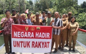 Negara Hadir untuk Rakyat, Jembatan Simatabo di Kecamatan Pakkat Selesai Dibangun