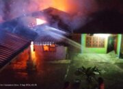 Kebakaran Rumah di Desa Sionom Hudon Selatan, Pemkab Humbahas Lakukan Penanganan Cepat