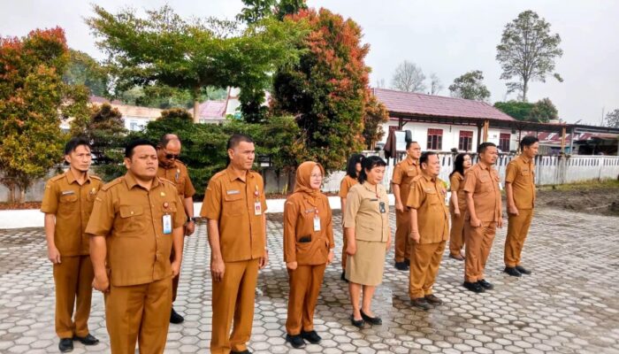 Apel Gabungan di Kantor Camat Doloksanggul, Pemkab Humbahas Perkuat Sinergi dan Pelayanan Publik