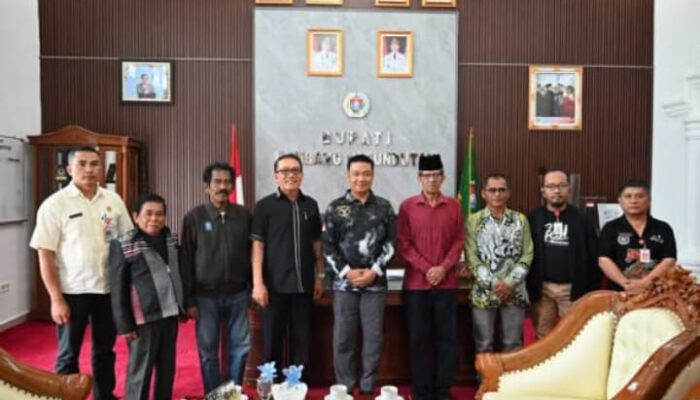 Bupati Humbahas Sambut Kedatangan Pengurus PPRPI 