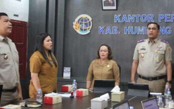 Pemkab Humbahas dan Kantor Pertanahan Perkuat Sinergi Bidang Pertanahan dan Keuangan Daerah