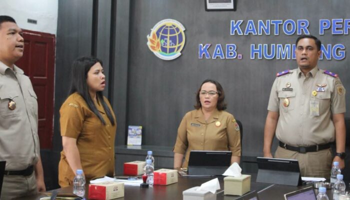 Pemkab Humbahas dan Kantor Pertanahan Perkuat Sinergi Bidang Pertanahan dan Keuangan Daerah