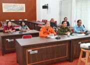 Pemkab Humbahas Ikuti Rakor Pembentukan Satgas PRR Pasca Bencana