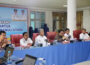 Pemkab Humbahas Ikuti Rapat Pelaksanaan Kegiatan Rekonstruksi dan Rehabilitasi Arsip ASN Terdampak Bencana