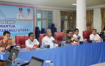 Pemkab Humbahas Ikuti Rapat Pelaksanaan Kegiatan Rekonstruksi dan Rehabilitasi Arsip ASN Terdampak Bencana