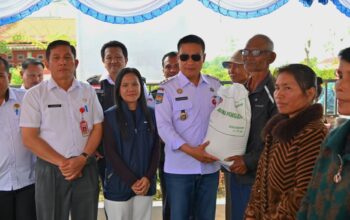Bupati Humbahas “Bantuan Pangan Beras Tidak Boleh Diperjual Belikan”